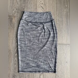 Athleta High Rise Tube Skirt in Heather Gray Size XXS